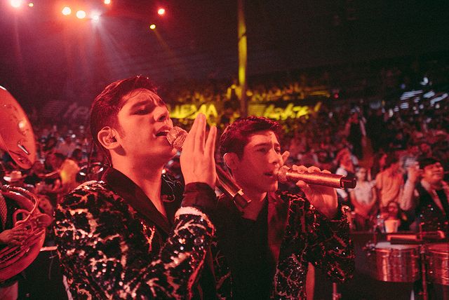 Integrantes de 'Alta Consigna' en un concierto