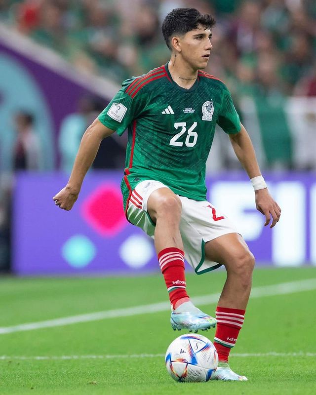 Kevin Álvarez en la Selección Mexicana