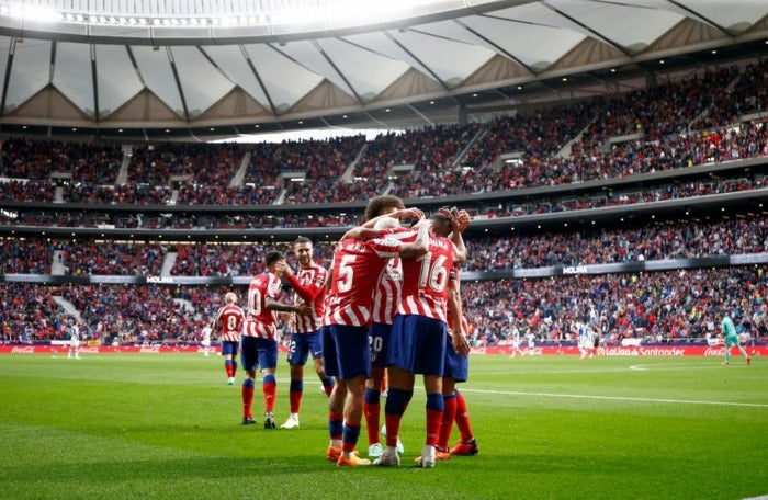 Atlético de Madrid festeja el triunfo