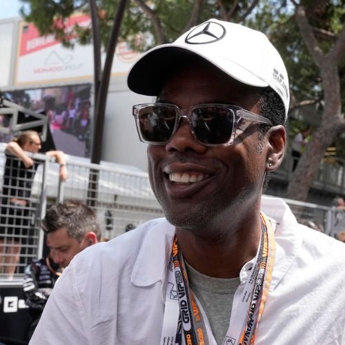 Chris Rock en el GP de Mónaco