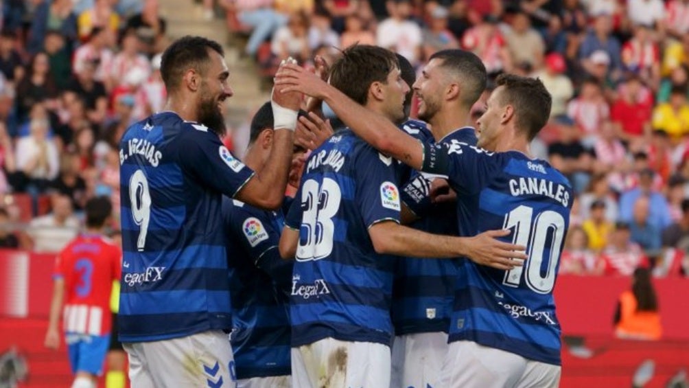 Jugadores del Betis festejando la remontada