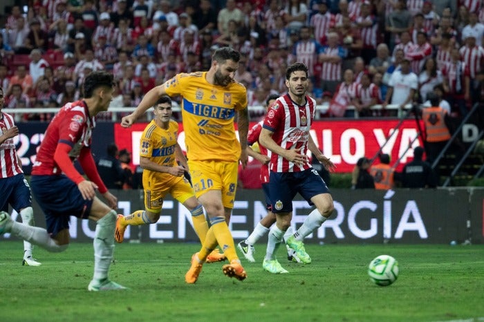 Gignac marcó el primer gol de Tigres