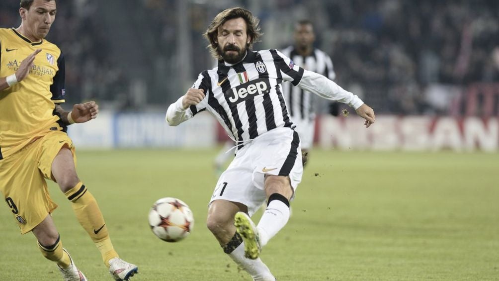 Andrea Pirlo en su etapa en la Juventus de Turín