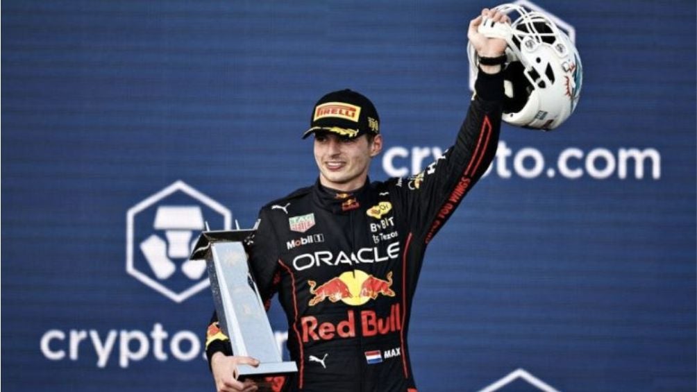 Verstappen tras ganar un Gran Premio