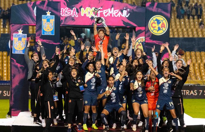 América Femenil campeón Apertura 2018