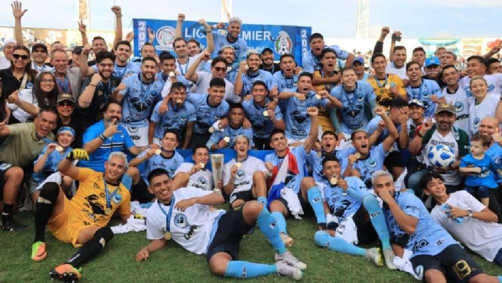 El equipo quedó Campeón de la Liga Premier