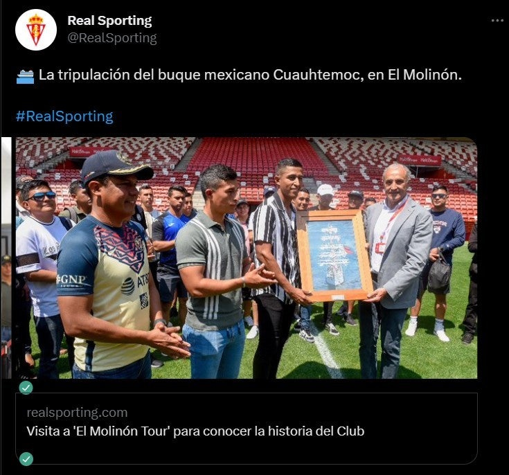 El mensaje del equipo