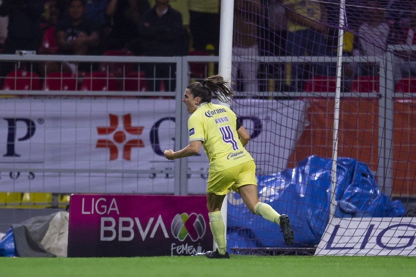 Pereira en un partido del América