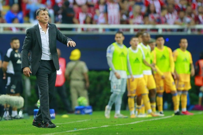 Siboldi durante el partido de Vuelta de la Final de la Liga MX