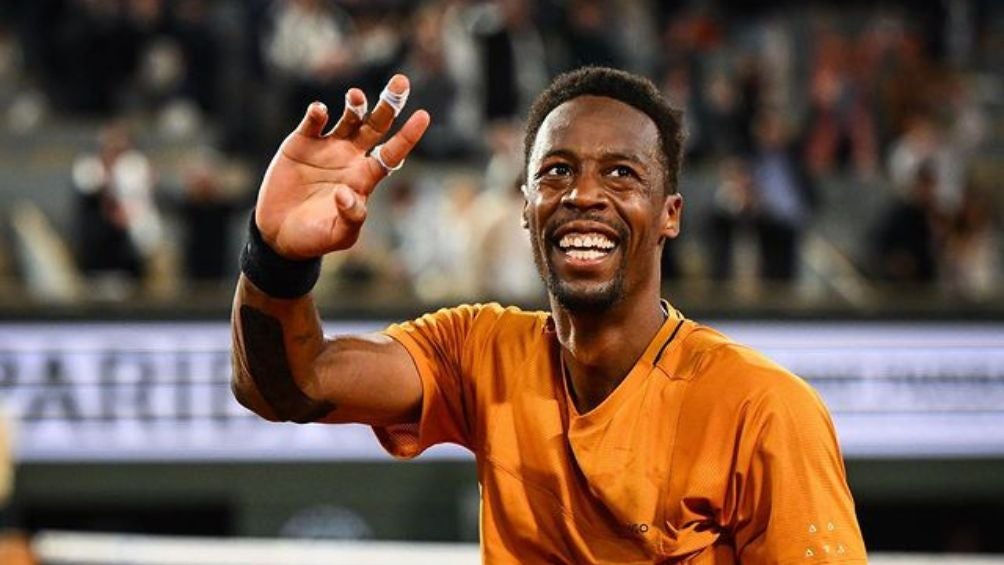 Gael Monfils en Roland Garros 