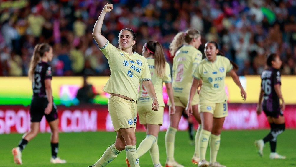 América Femenil se fue con ventaja del Hidalgo