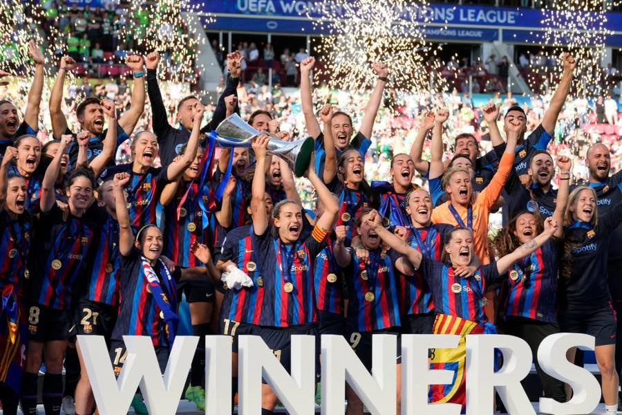 Barcelona Femenil remonta y gana su segunda Champions League