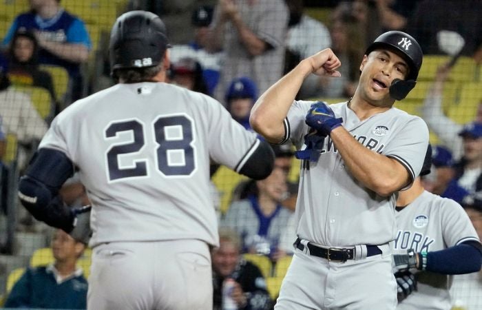 Giancarlo Stanton vs Dodgers