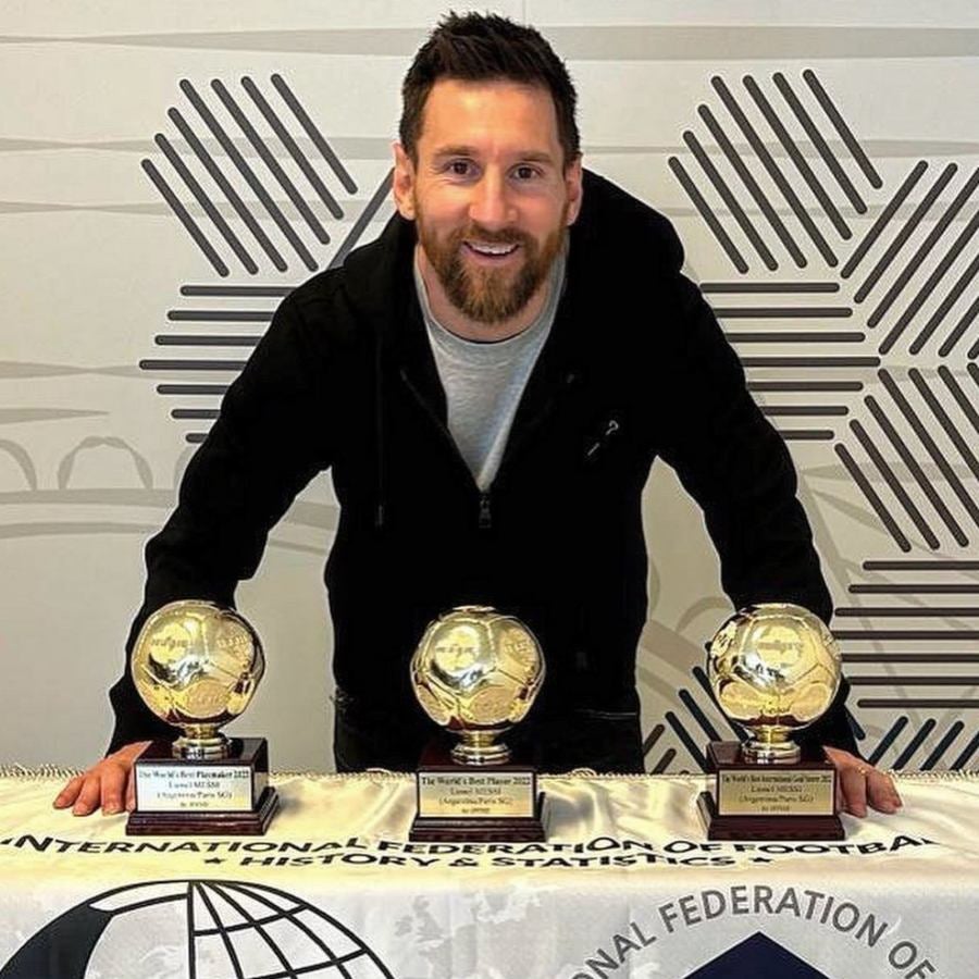 Messi con reconocimientos de la IFFHS