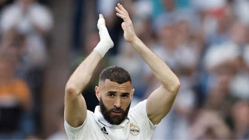 Karim salió ovacionado por el Bernabéu