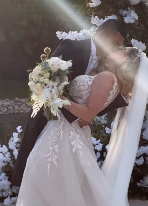 Orbelín en su boda