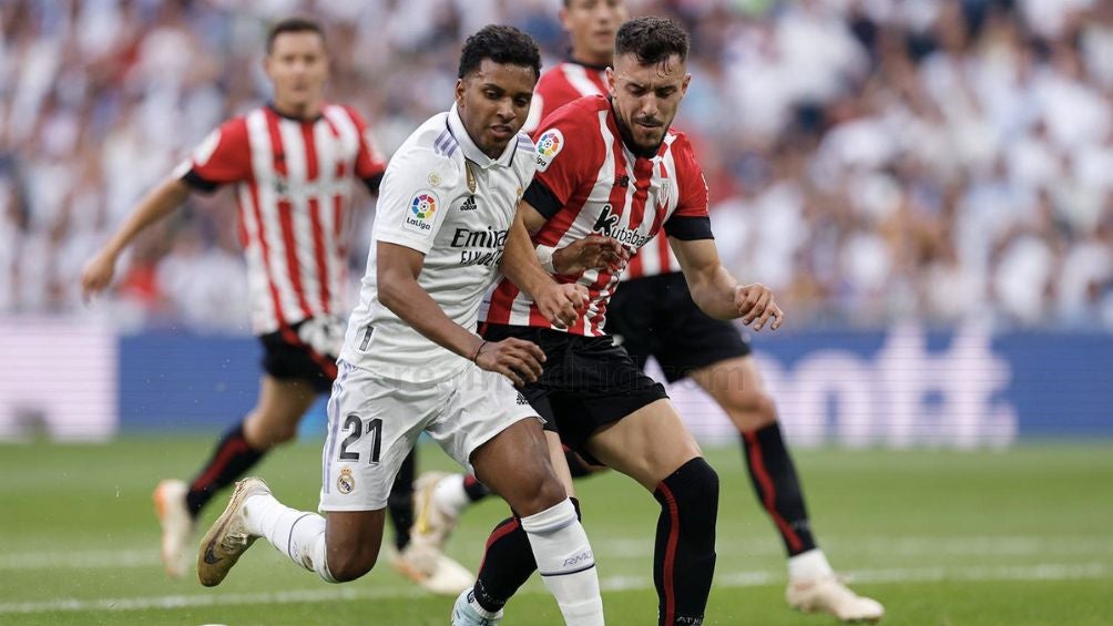 Rodrygo en el empate ante el Athletic