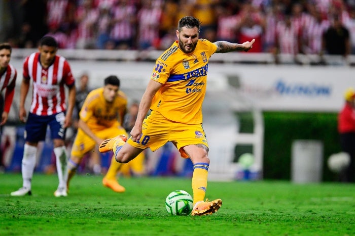 Gignac anotó un gol en la Final ante Chivas