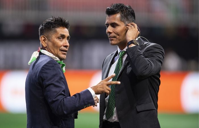 Oswaldo Sánchez y Jorge Campos