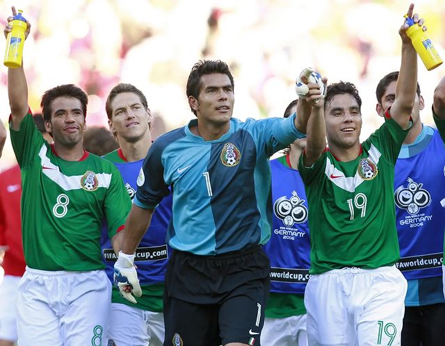 Oswaldo Sánchez con la Selección Mexicana