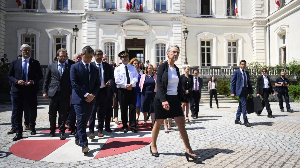 Macron definió esto como “un ataque de absoluta cobardía”