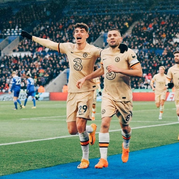 Mateo Kovacic celebra un gol durante un juego