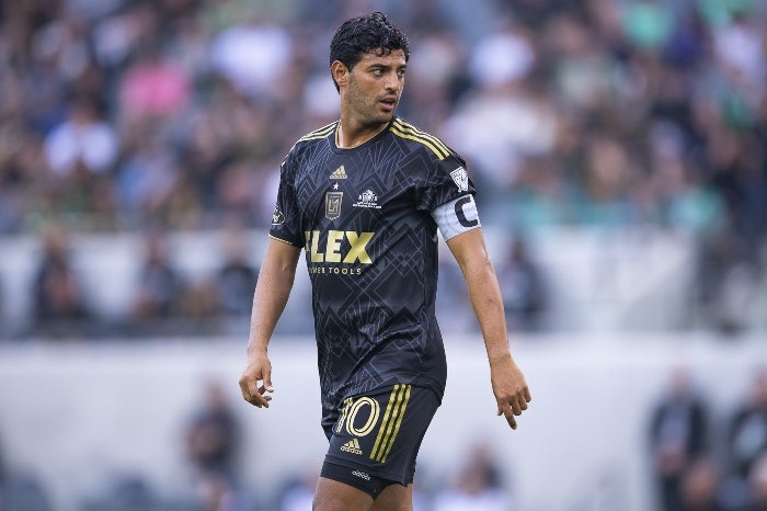 Carlos Vela durante la Final de Concachampions