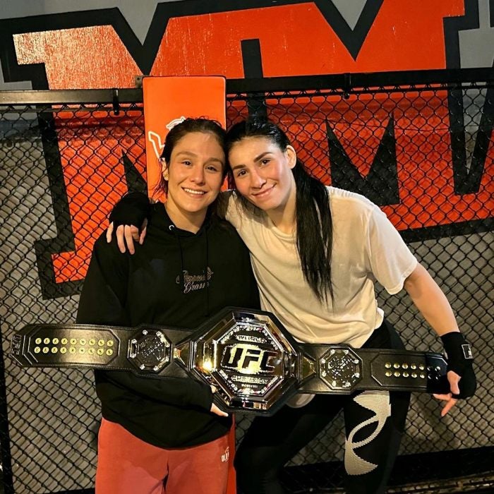 Irene Aldana y Alexa Grasso