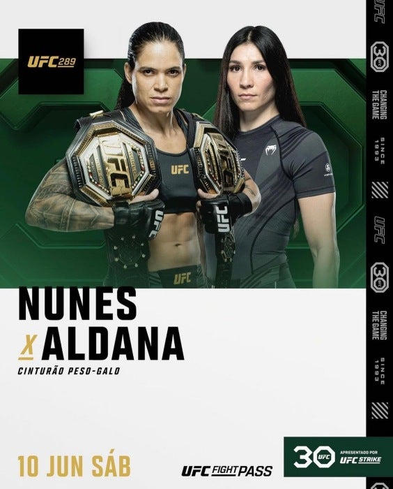 Irene Aldana anuncia su pelea con Amanda Nunes