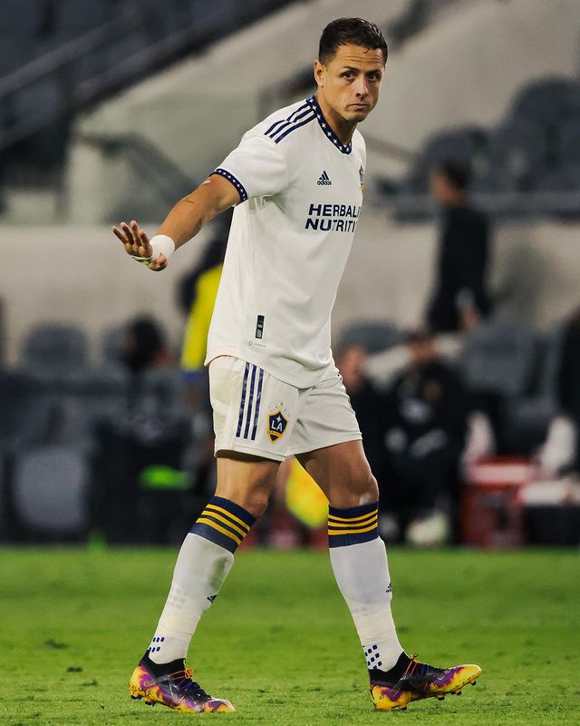 Javier Hernández con el LA Galaxy