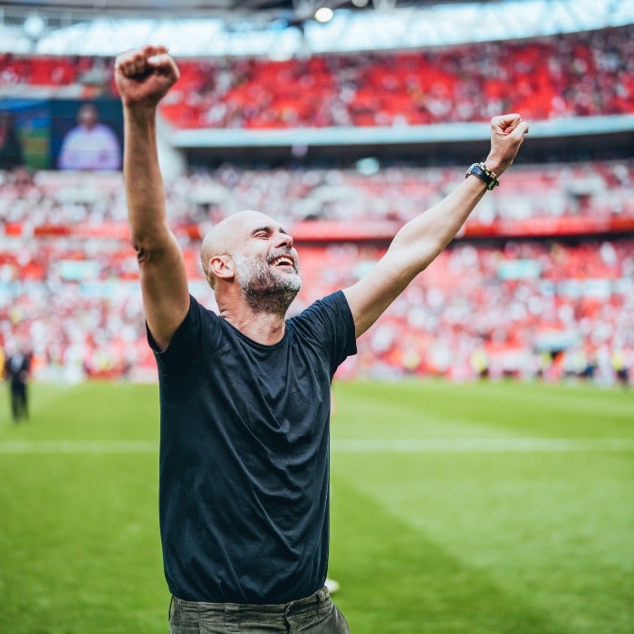 Guardiola tras salir campeón de la Premier League con el City