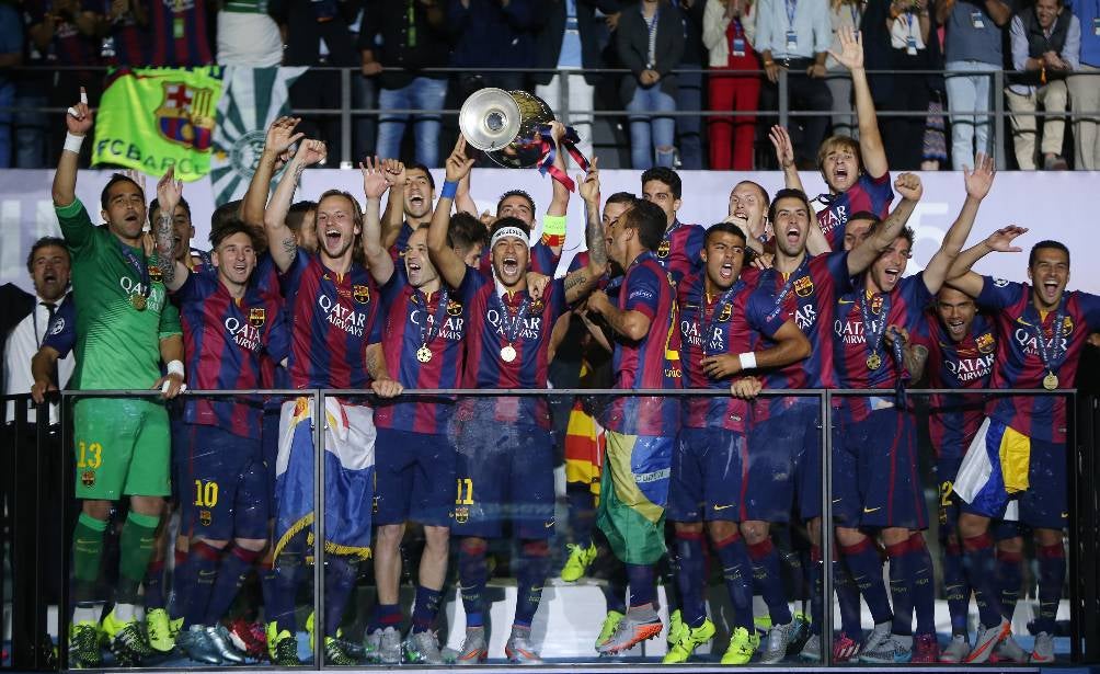 El Barcelona levanta la Champions del 2015