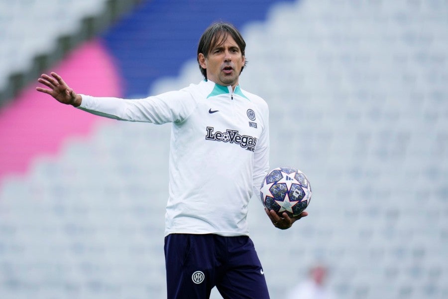 Simone Inzaghi previo a la Final de la Champions