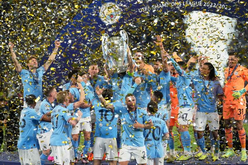 Manchester City, Campeón de la Champions League