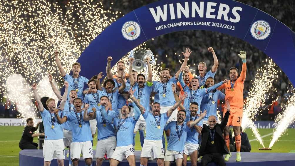 manchester City ganó el Triplete