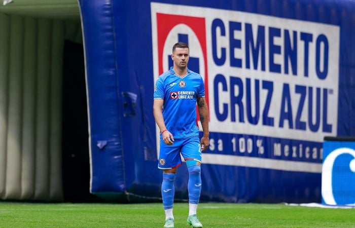 Ramiro Carrera en el Estadio Azteca