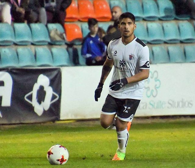 Martín Galvan en su primera etapa con Salamanca CF