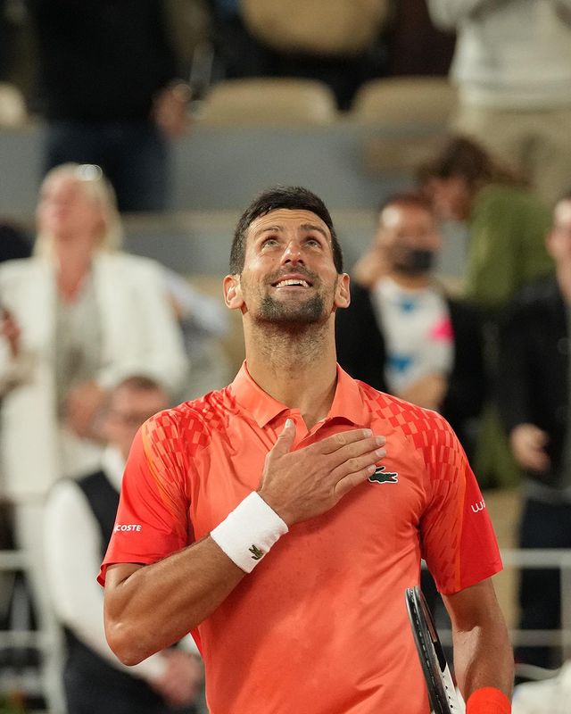 Novak Djokovic en Roland Garros 2023