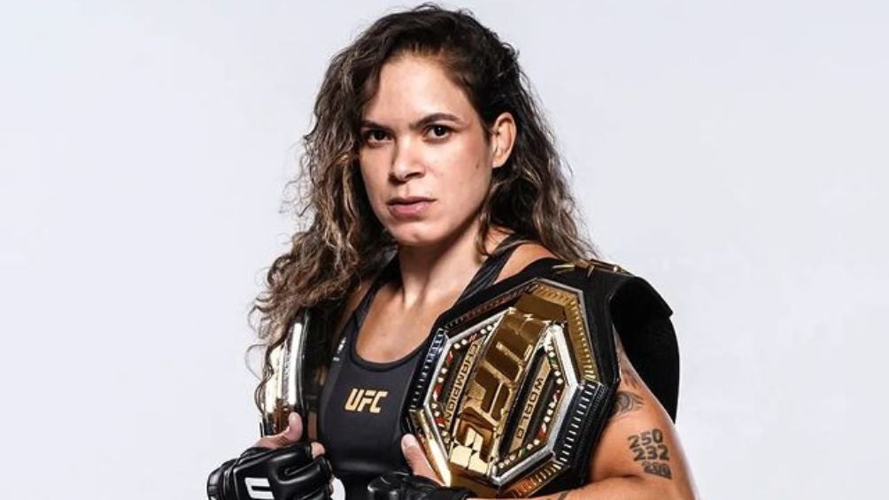 Amanda Nunes previo a la pelea con Irene Aldana