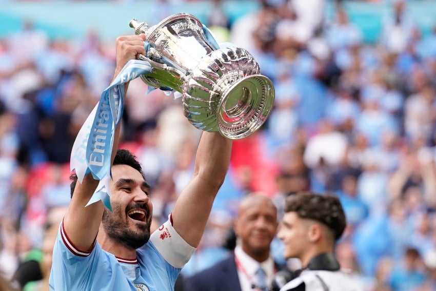 Gündogan tras ganar la FA Cup