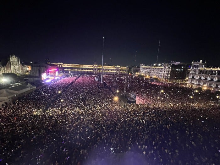 Rosalía reunió a 160 mil personas