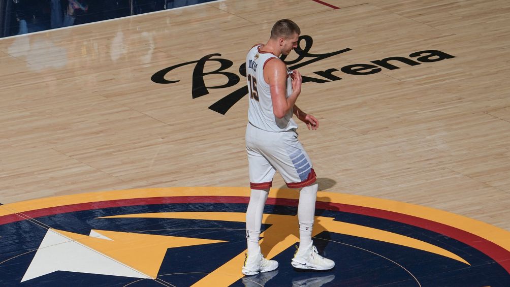 Jokic durante el juego ante Miami