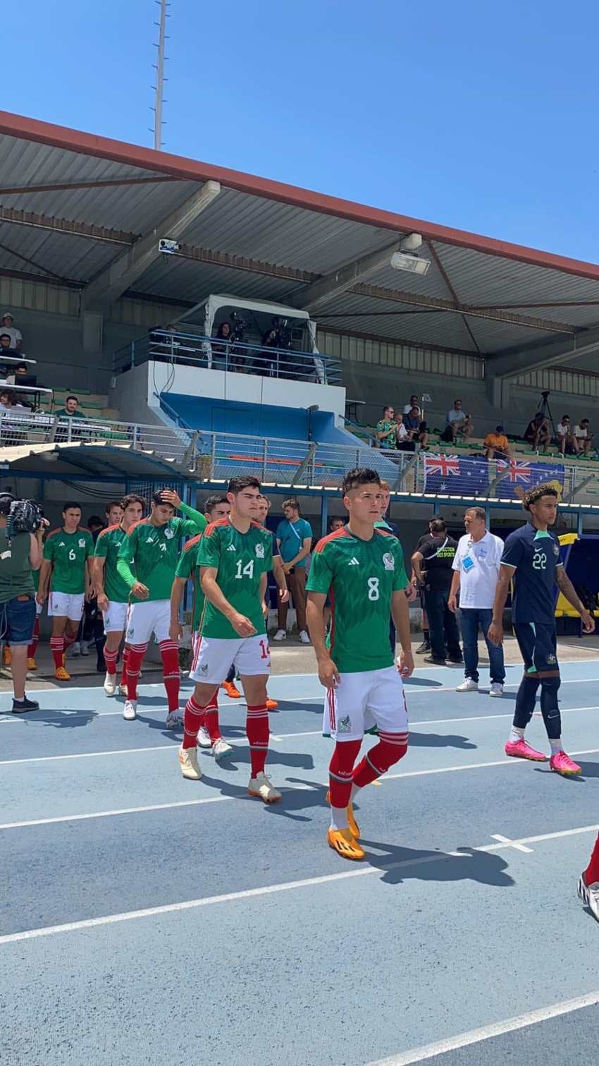 México perdió ante Australia en Maurice Revello