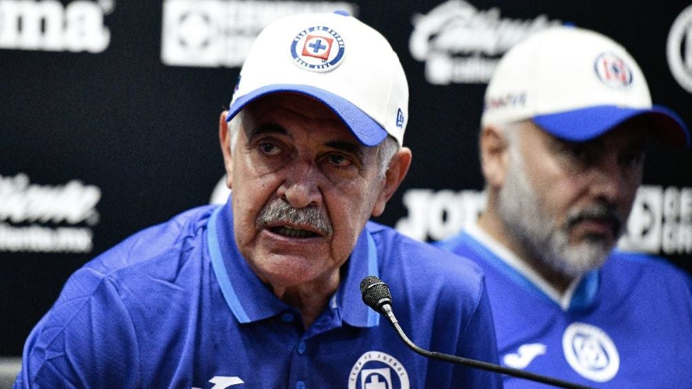 Ferretti como entrenador de Cruz Azul