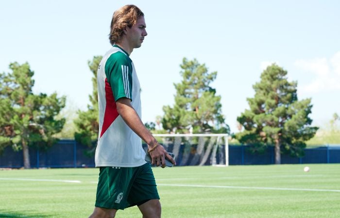 Sebastián Córdova con la Selección Mexicana