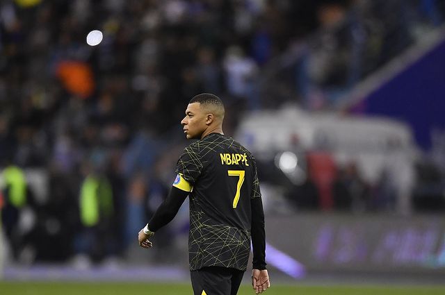 Kylian Mbappé con el PSG