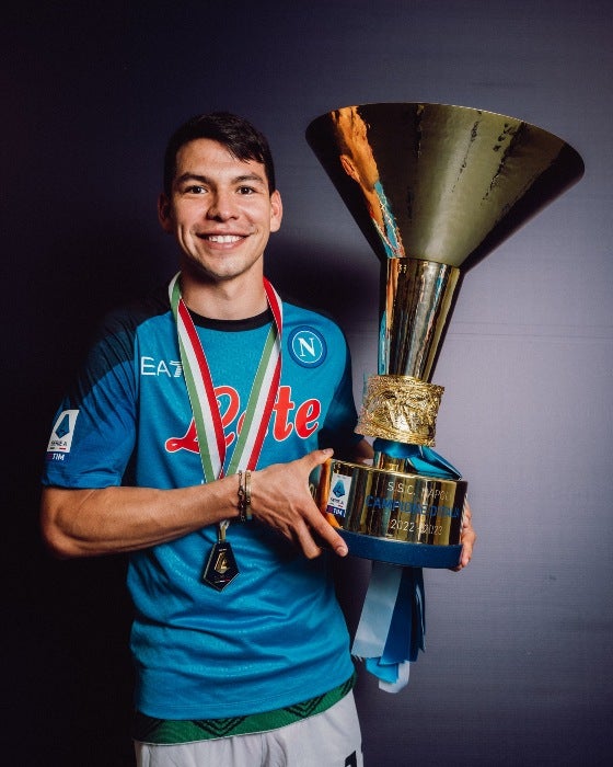 'Chucky' Lozano tras salir campeón de la Serie A