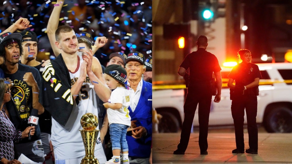 Tiroteo en Denver tras título de Nuggets en la NBA