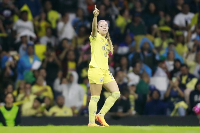 Katty Martínez en la Final de la Liga MX Femenil