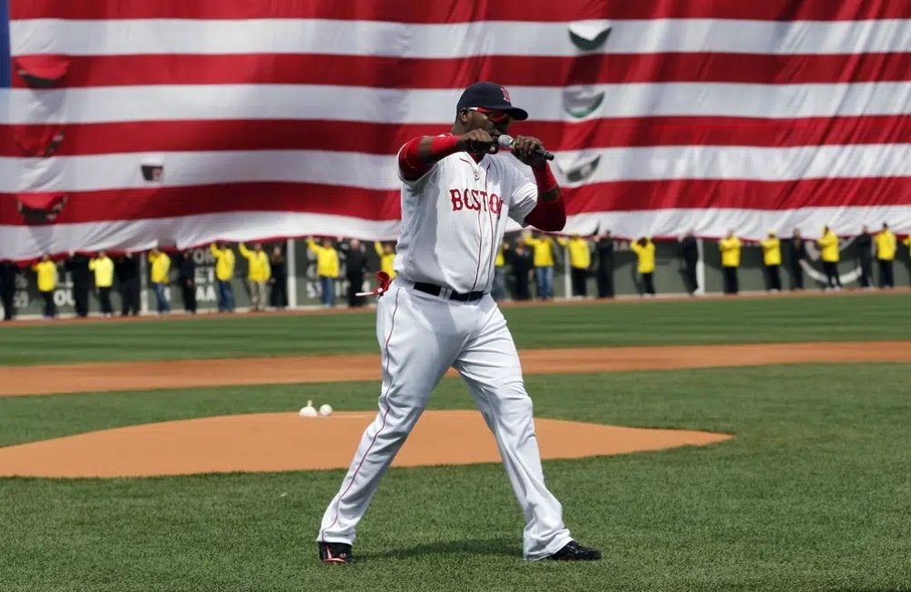 David Ortiz en el Fenway Park